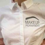 Рубашка с термопереносом «Makeup Permanent» - пример работы компании Пе4атниковЪ