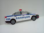 Табличка с полицейской машиной - пример работы компании Пе4атниковЪ