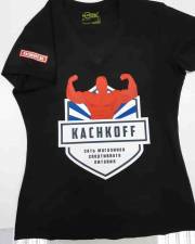 Термоперенос логотипа на майку «KachKoff» - пример работы компании Пе4атниковЪ